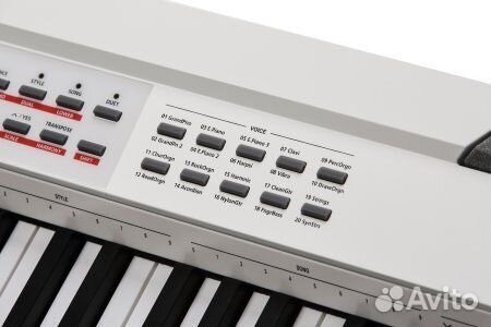 Kurzweil KA70 WH компактное цифровое пианино