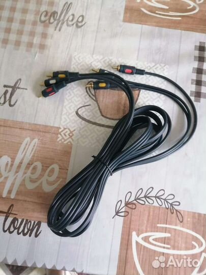 Кабель audio vidio 3 метра