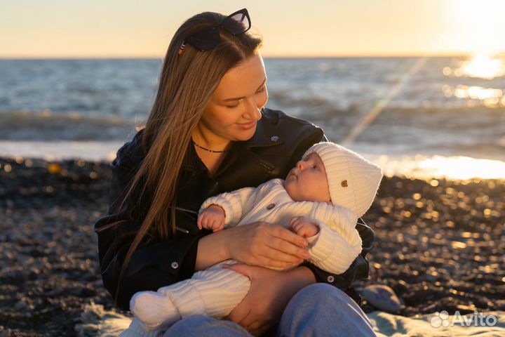 Вязаный комбинезон 62 68