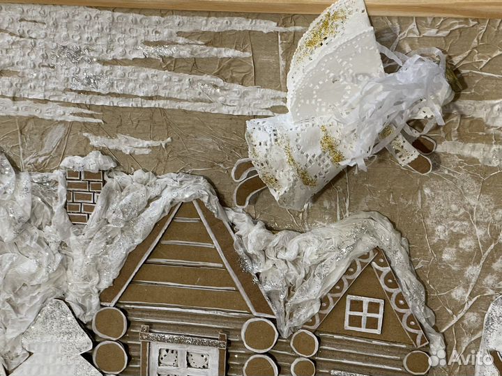 Новогодняя Рождественская поделка в школу или сад