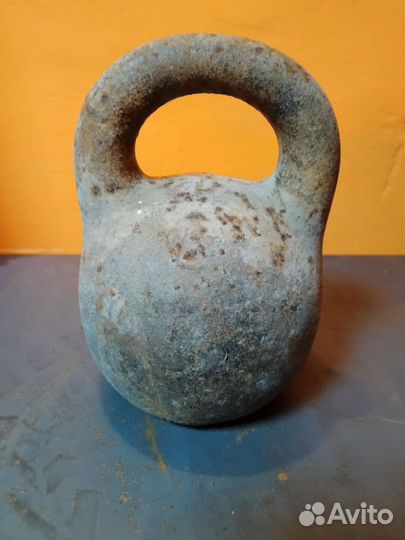 Гиря старинная 20 фунтов