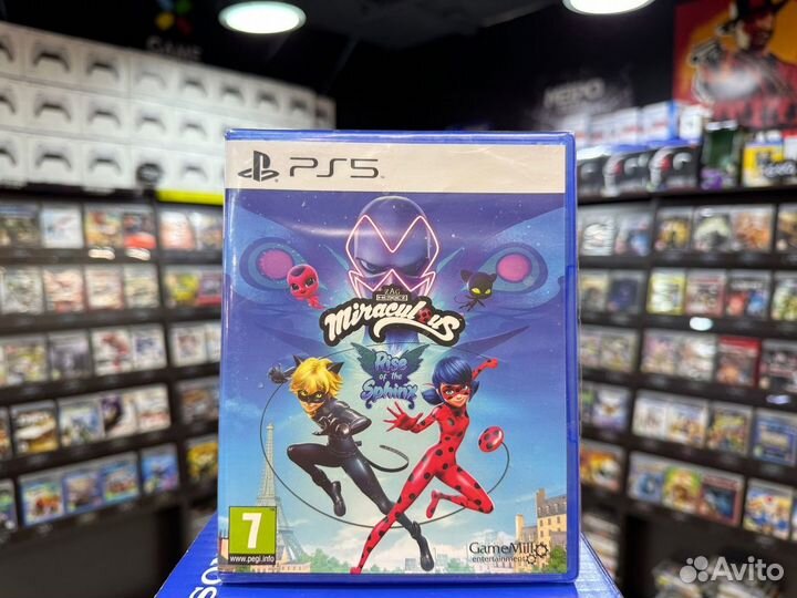 Игры для PS5: Miraculous: Rise of the Sphinx