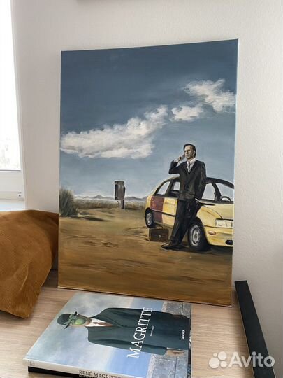 Картина масло на холсте 50 на 70