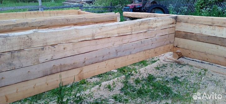 Сруб бани 3 на 5