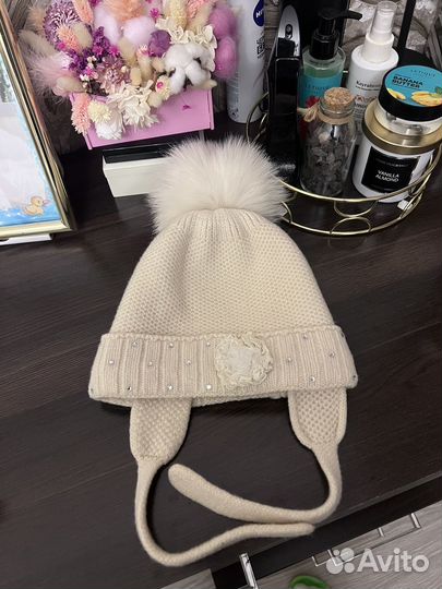 Шапочка для девочки 18/24