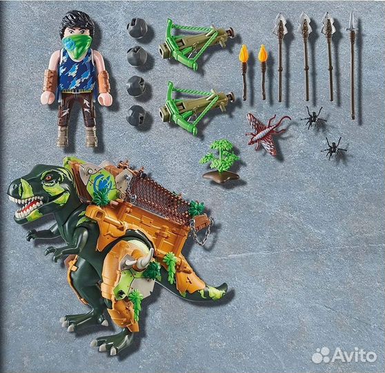 Конструктор Playmobil Dino Rise T-Rex динозавр, 71