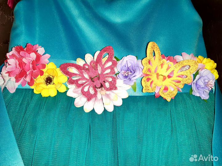Нарядное платье, 6-7 лет