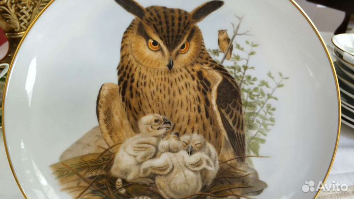 Винтаж: тарелки серия 