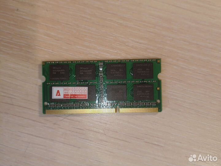 Sodimm ddr3 8gb новая