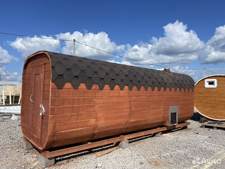 Баня Бочка Квадро от производителя