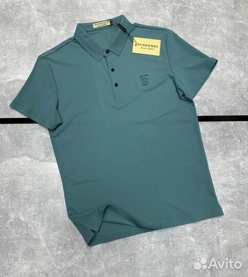 Футболка polo burberry холодок