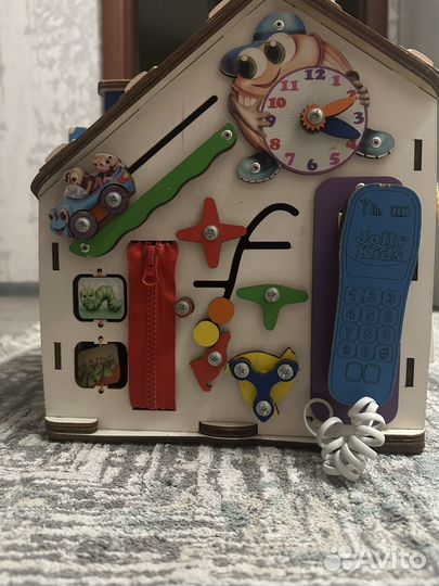 Бизиборд домик со светом