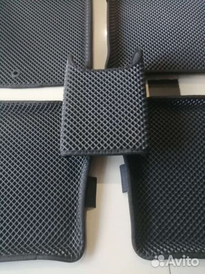 Коврики 3D Ева с бортом Hyundai Solaris2/Kia Rio 4