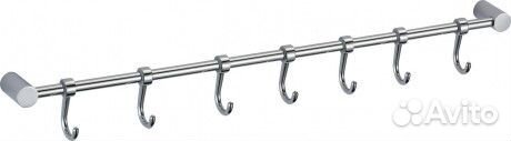 Планка с крючками (7 крючков) Savol (S-006207)