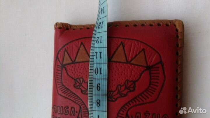 Кожаная обложка для записной книжки