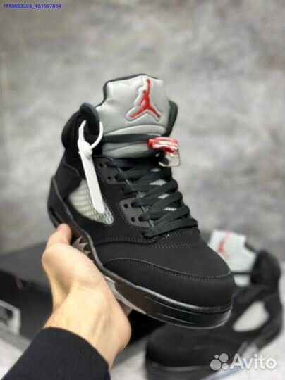 Nike Air Jordan 5 Retro Black Metallic