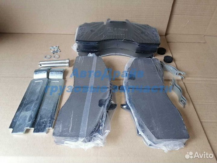 Накладки тормозные дисковые 29227 бпв Еко Плюс 2 B