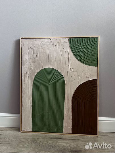 Интерьерная картина текстурная