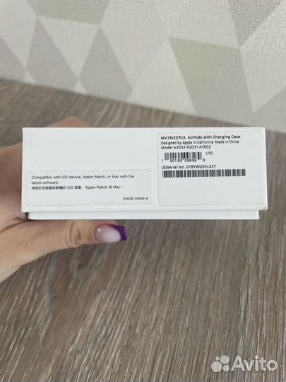 Наушники apple airpods 2 без беспроводной зарядки