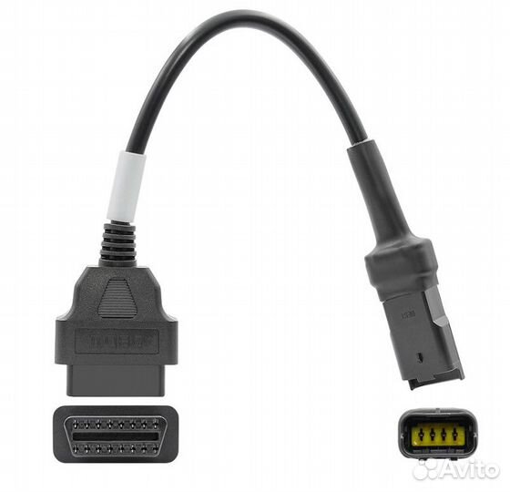 Переходник для мотоциклов Ducati 4 pin на OBD2