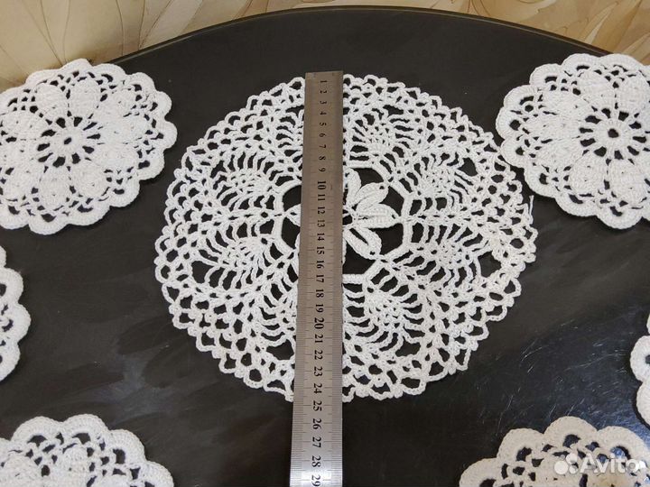 Салфетки вязаные крючком