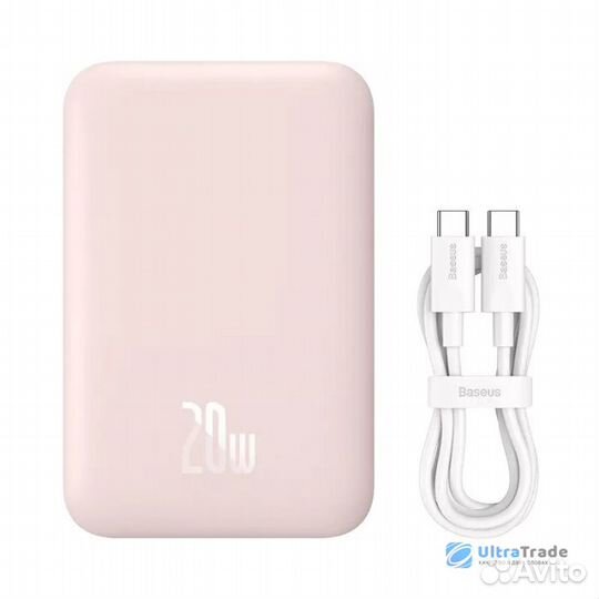 Внешний аккумулятор Baseus ppcxm10 Pink