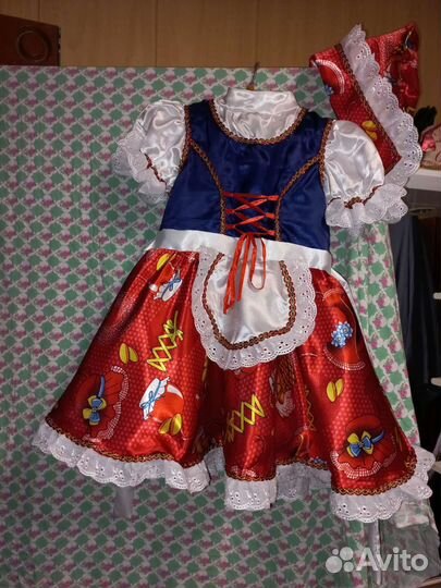 Карнавальный костюм Красная шапочка