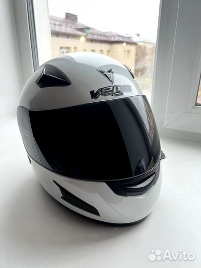 Мотоциклетный шлем интеграл Vega