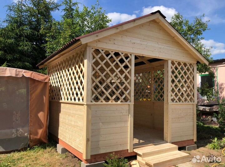 Дачные беседки