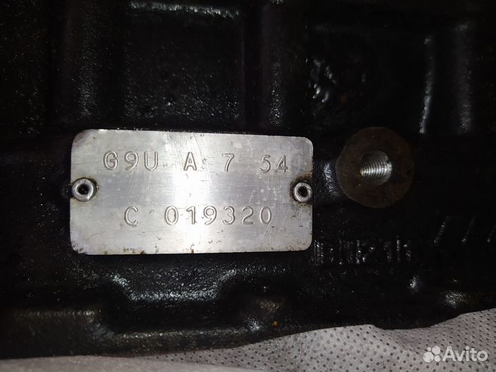 Двигатель g9ua754