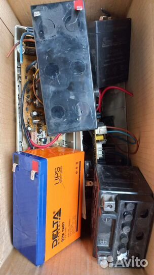 Радиодетали блока питания и аккумуляторы к ним