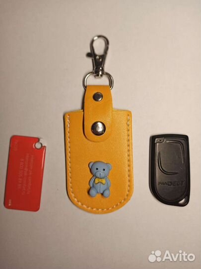 Чехол брелок пик мишка