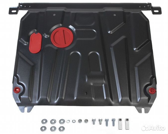 Защита картера и кпп Hyundai Solaris I 2010-2017