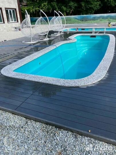 Пластиковый бассейн