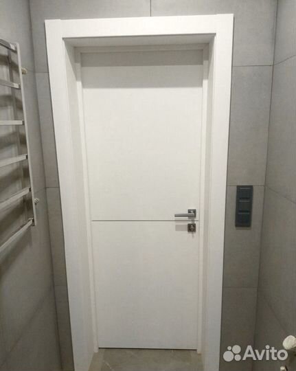 Двери межкомнатные белые