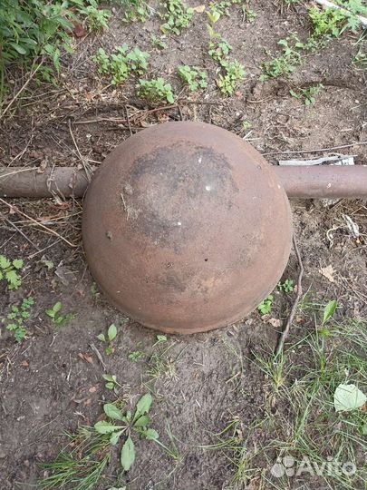 Чугунная костровая чаша. Точило СССР