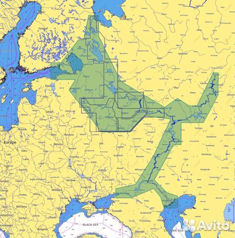 Карта C-MAP RS-Y050 В.В.П