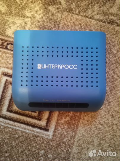 Adsl2 модем интеркросс
