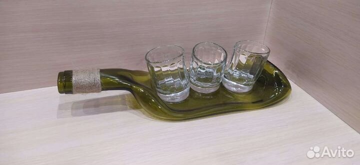 Тарелка-бутылка + 3 