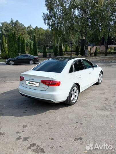 Audi A4 1.8 CVT, 2013, 152 000 км