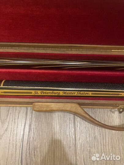 Бильярдный кий ручной работы