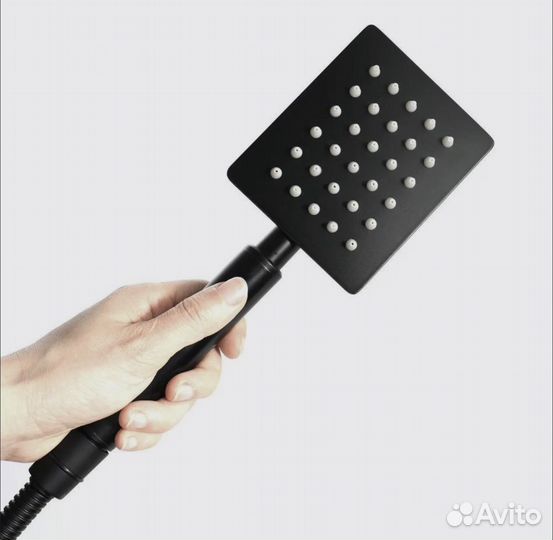 Душевой комплект новый с тропическим душем