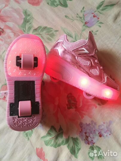 Кроссовки роликовые детские новые 31 размер
