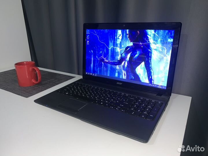 Ноутбук Acer i5, озу 8gb, SSD 120gb + HDD 320gb