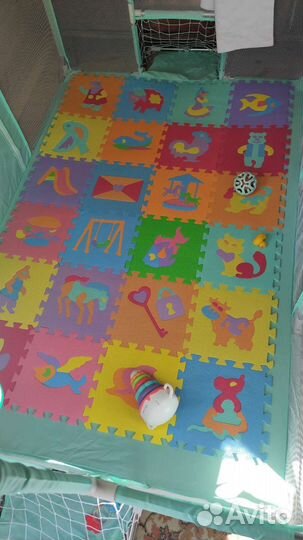 Детский коврик пазл