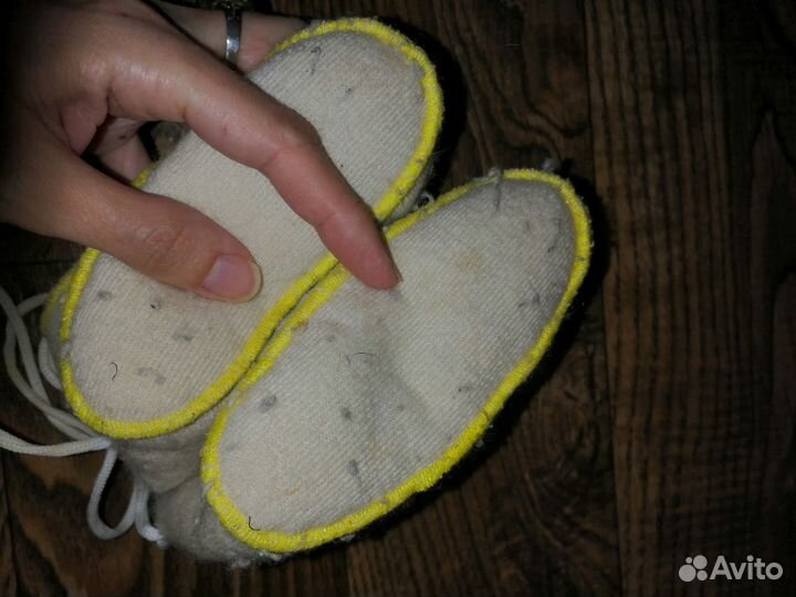 Пинетки 100 процентов шерсть