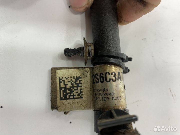 Ford fusion Fiesta Трубка гура обратка