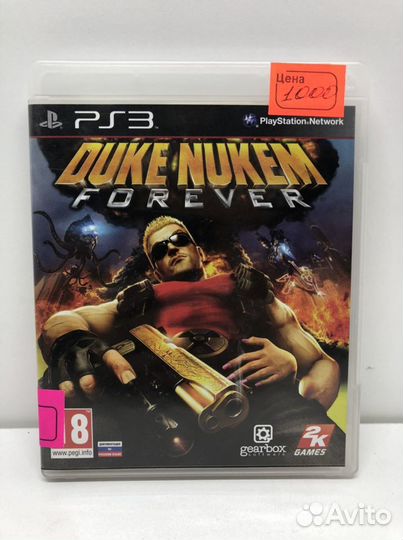 Диск Duke Nukem Forever для PS3