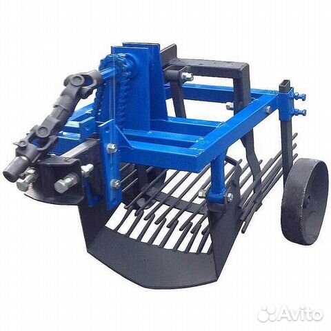 Картофелекопалка грохотного типа на мотоблок