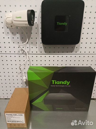 Комплекты IP камер видеонаблюдения Tiandy